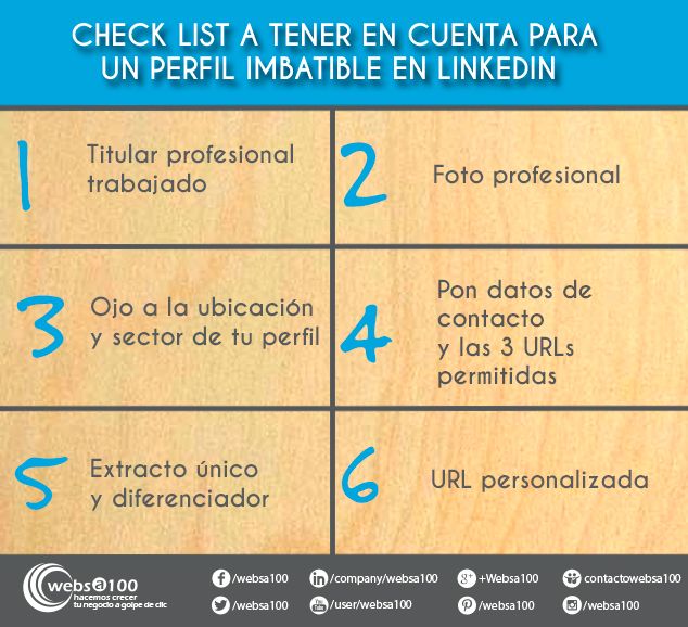 consejos para un perfil de linkedin imbatible